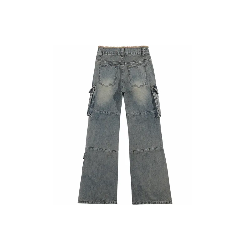 Kazakhstan Jeans Women's Vintage Blue-1