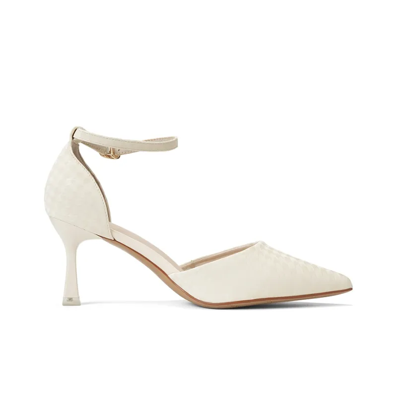 OMS High Heels Women's Black/Beige-1
