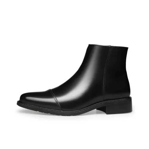 LUOMAIKE Ankle Boots Men's Black