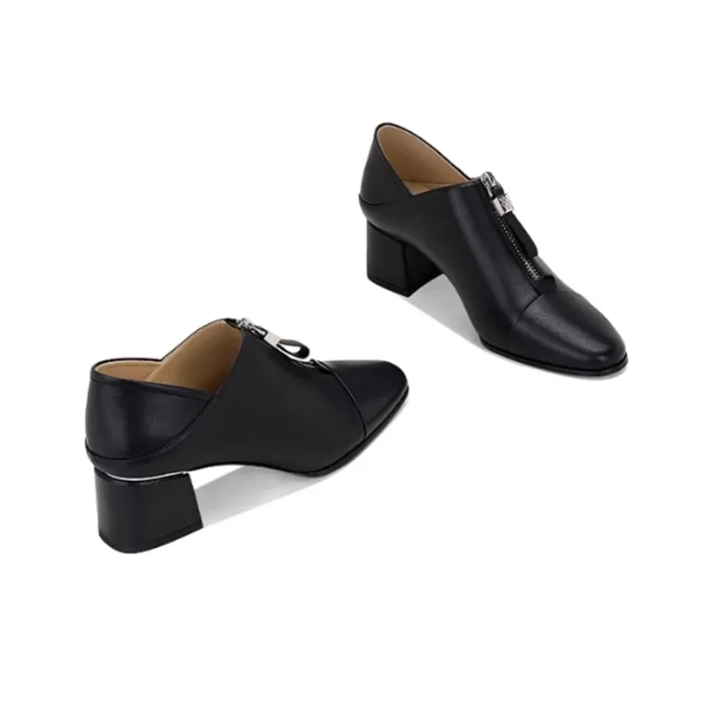 JESSICA SOPHIA Chunky Heel High Heels 4.5cm Women's-5