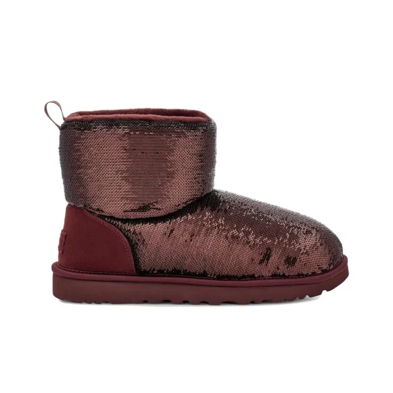 UGG Classic Mini Boot Mirror Ball Wild Grape Women's-1