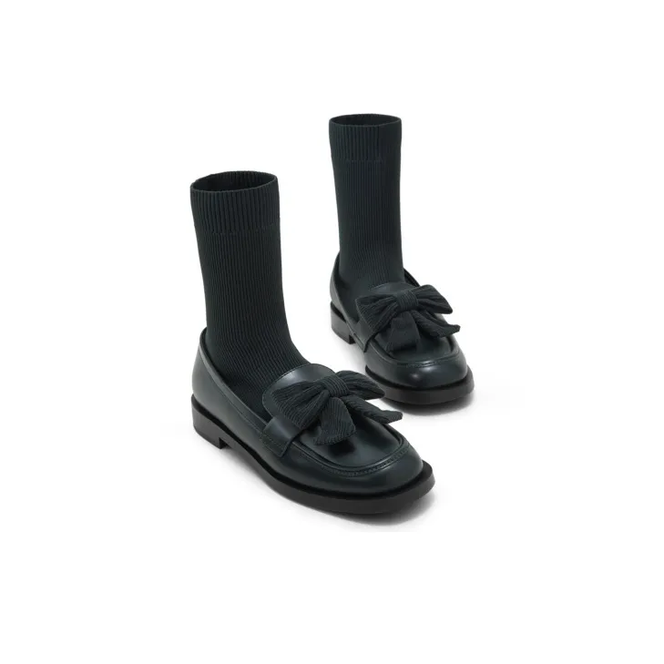CHARLES&KEITH Ankle Boots Women's Black-8
