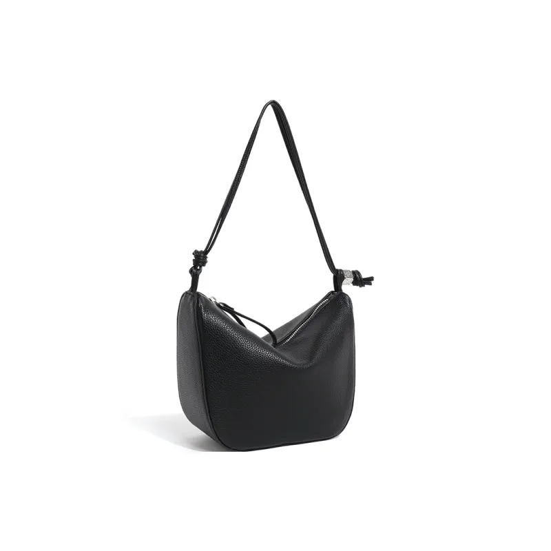 Vigno Synthetic Leather Shoulder Bag Regular Women's Elephant Gray/Black/Ecru/Brown-7