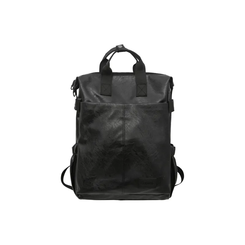 SUN ERATH&U PU Backpack Regular Men's Black/Brown-6