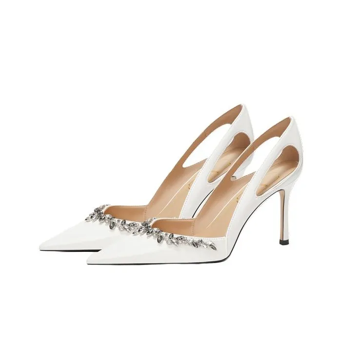 Zubumei Slim Heel High Heels Women's-1
