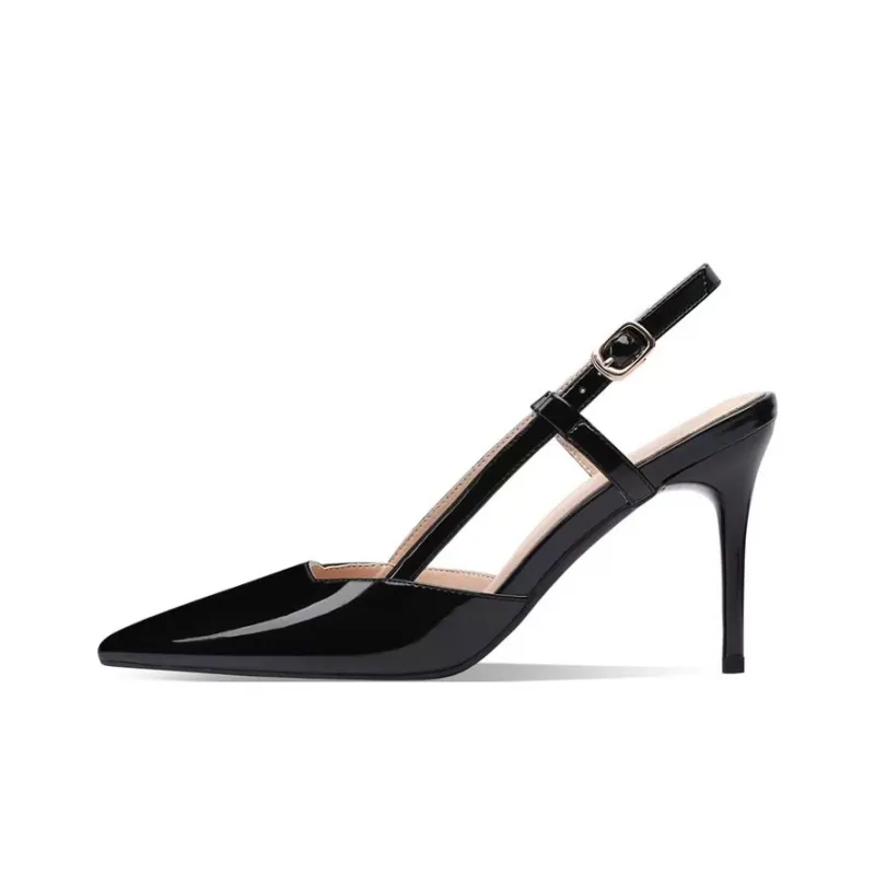 LUNNIFEIYA Slim Heel High Heels 7cm Women's-4