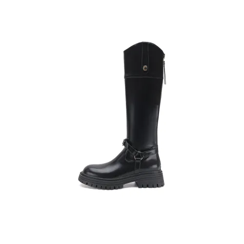 SAFIYA Knee high Boots Women's Black/Brown