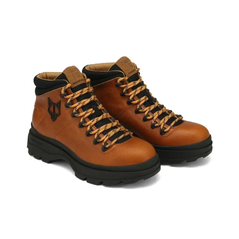 Naked Wolfe Aspen Ankle Boots Men's Brown-2
