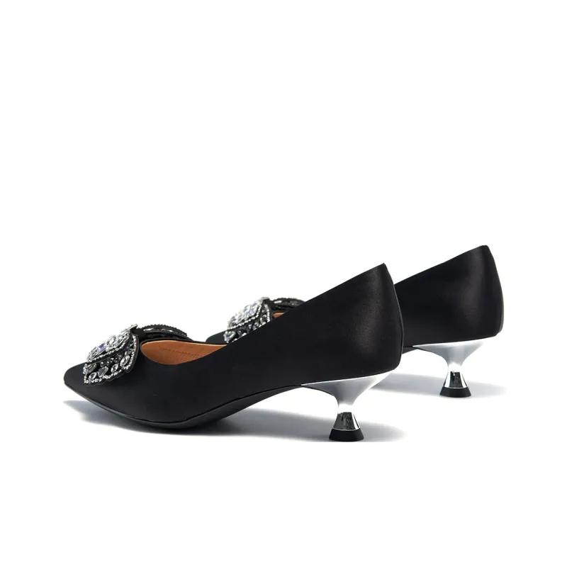 ST&SAT Slim Heel High Heels 4.5cm Women's-3