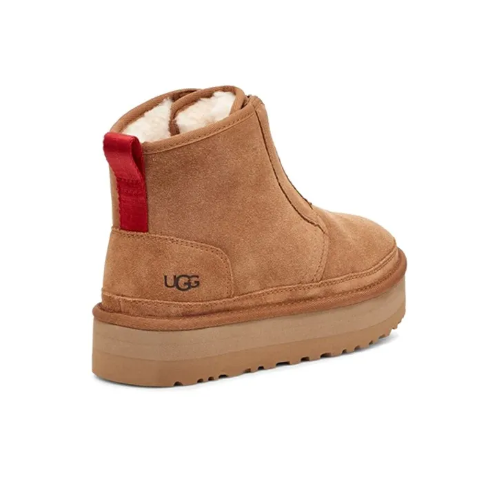 UGG Neumel Platform Zip 'Chestnut' Women's-4