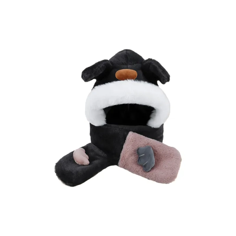 SLEEPYWALK Polyester Hoods & Plush Hats Unisex-4