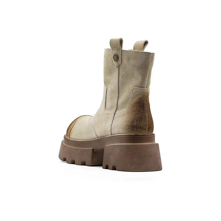 Little Sue Ankle Boots Women's Apricot/Caramel-6
