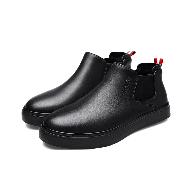 D FUSE SCANDINAVIA Short Chelsea Boots Men's Black-6