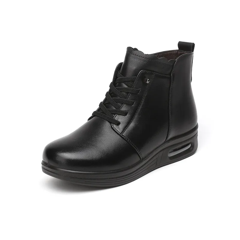 Rich Birds Ankle Boots 3.5CM Women's Black-1