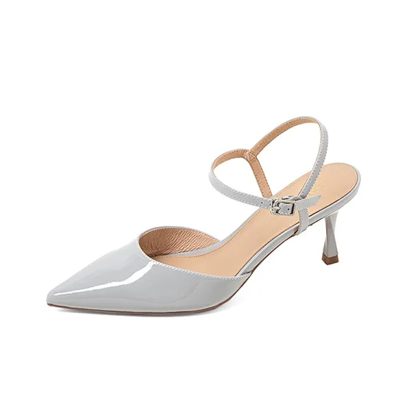 COMELY Slim Heel High Heels 7cm Women's-0