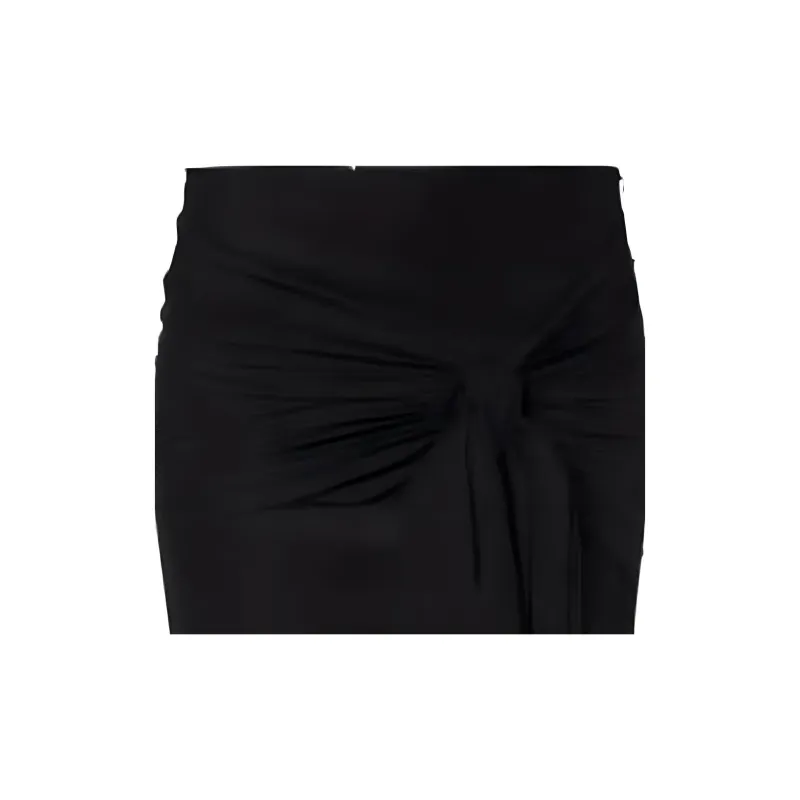 PHILOSOPHY DI LORENZO SERAFINI Bow detail High waisted Miniskirt-1