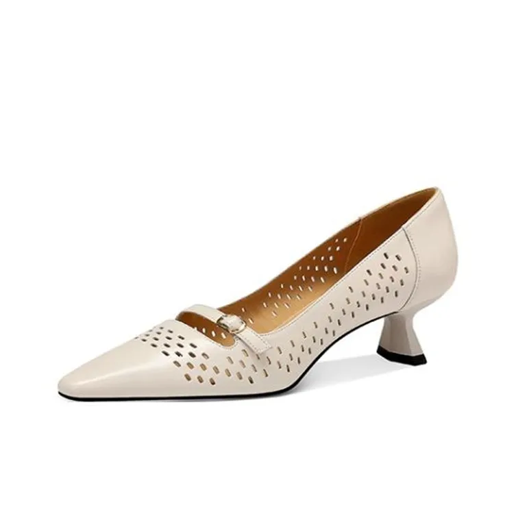 JESSICA SOPHIA Chunky Heel High Heels 4.5cm Women's-2