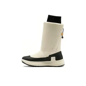 Ecco Thermal Abrasion Resistant Knee High Snow Boots Women's Black White