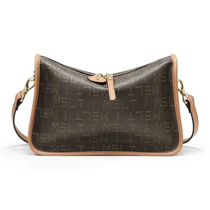 MashaLanti PVC Crossbody Bags Shoulder Bags Women's Coffee With Tea-1