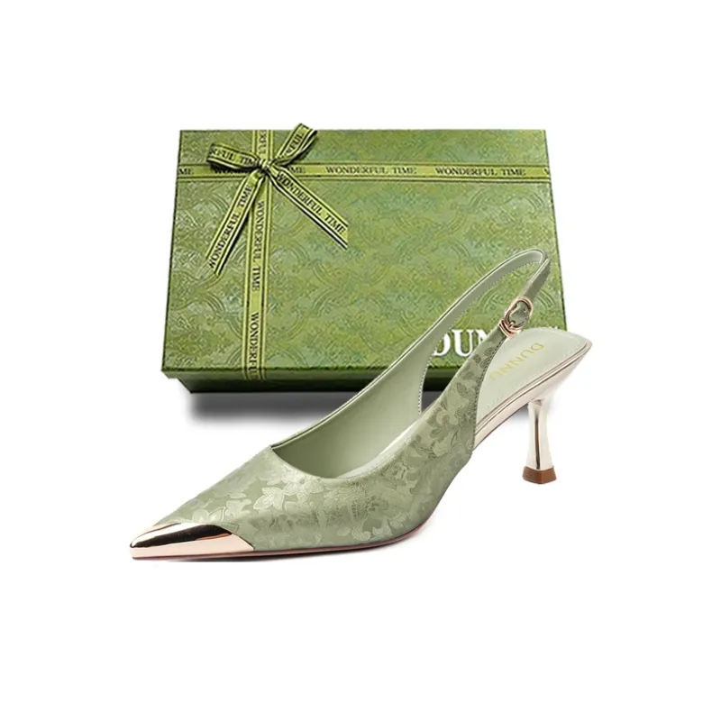 Dunnu Slim Heel High Heels 6.5cm Women's-8