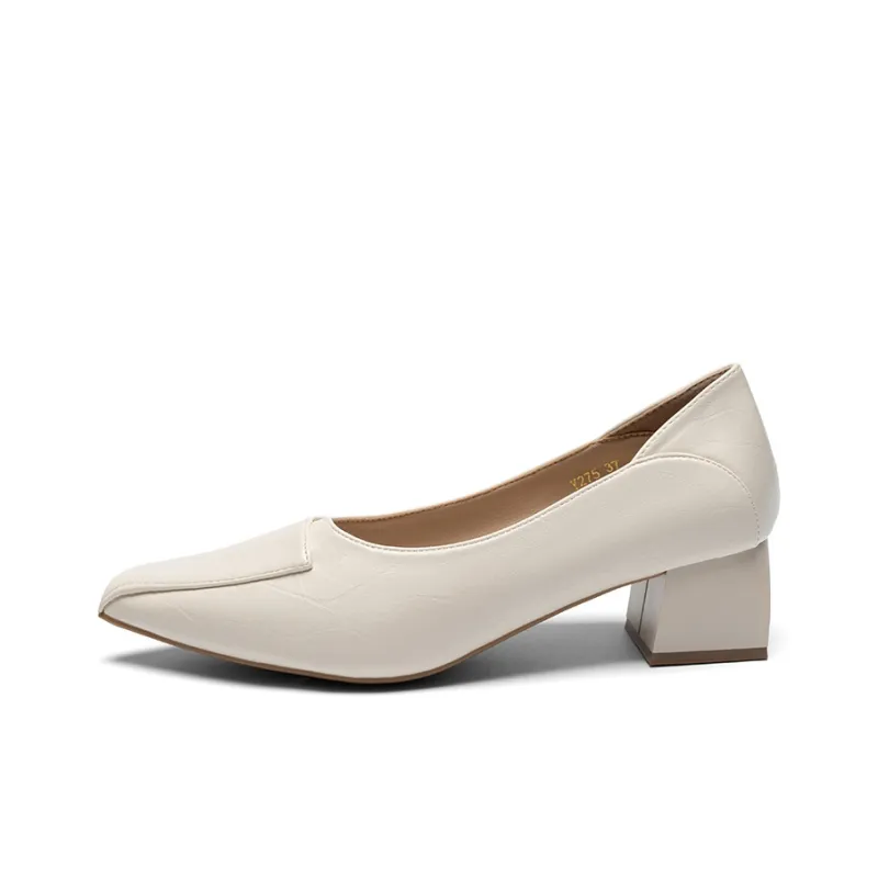 ZHR Chunky Heel High Heels 5cm Women's-0