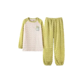 XIAFENYAN Pajama Set Women's Green