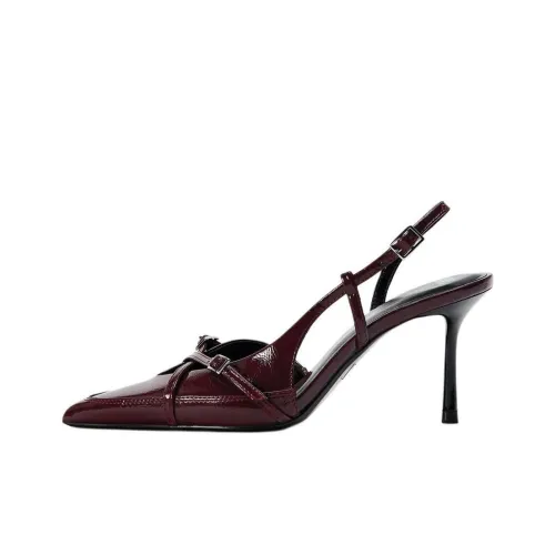 ZARA High Heels Women
s Burgundy