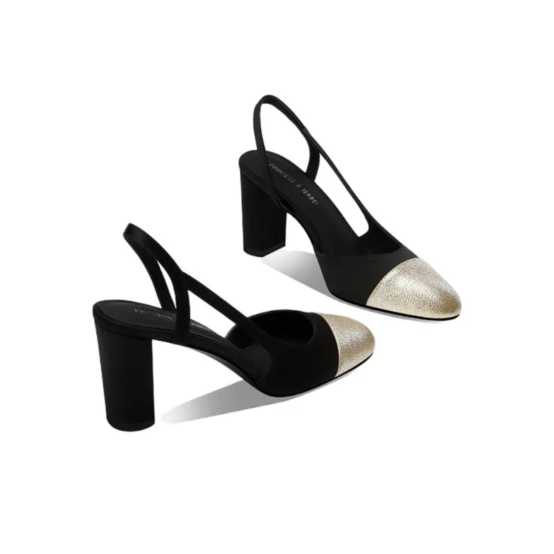 Princess & Isabel Chunky Heel High Heels 7.5cm Women's-4