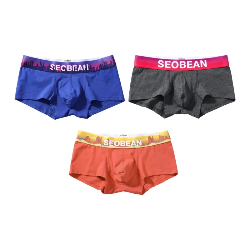 SEOBEAN Underpants Men's 3 Pack-6