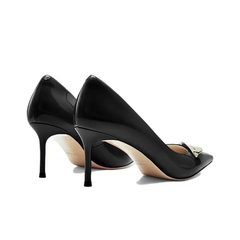 NINE WEST Wedge Heel High Heels 7cm Women's-8