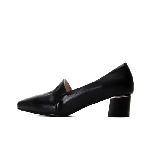 LESELE Chunky Heel High Heels Women's