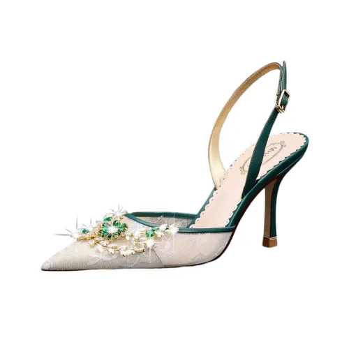 Miss Left Slim Heel High Heels 8.3cm Women's Jasper