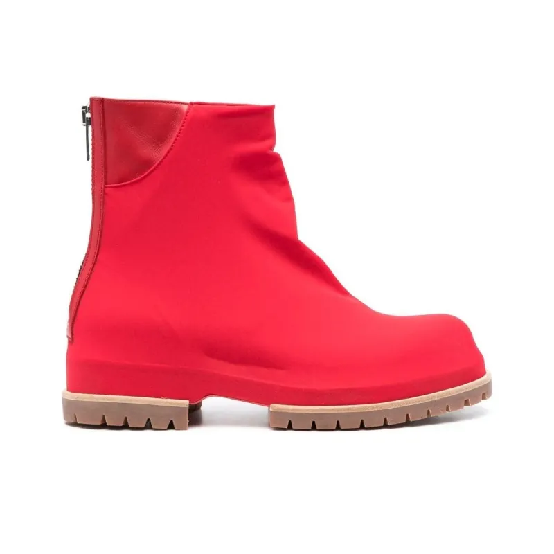 424 Ankle-length Satin Boots-1