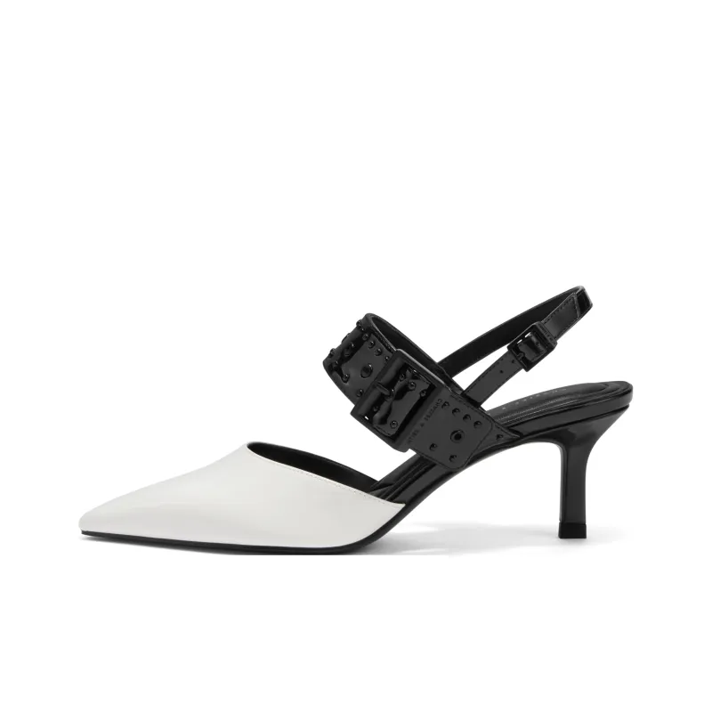 CHARLES&KEITH Slim Heel High Heels 6.2cm Women's-3