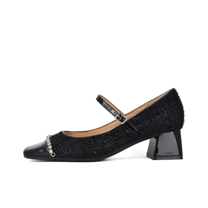 Beijiani Chunky Heel High Heels Women's-0