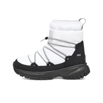 UGG Yose Puffer Mid 'White Black' Women's
