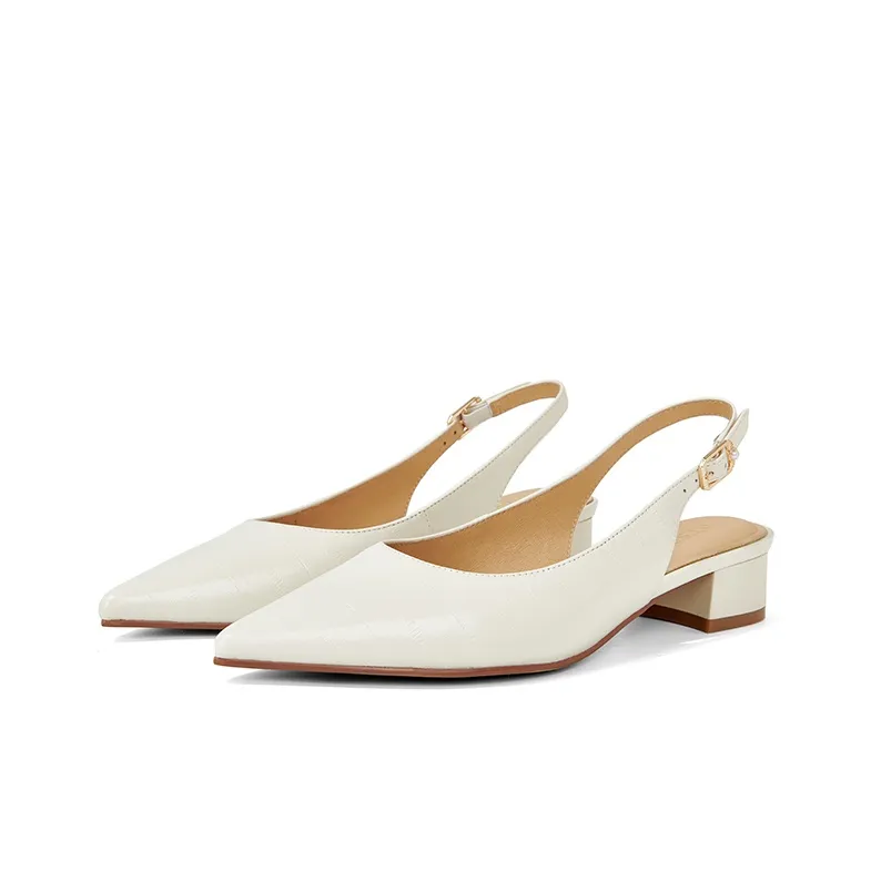 PT'SON Chunky Heel High Heels 3.8cm Women's-3
