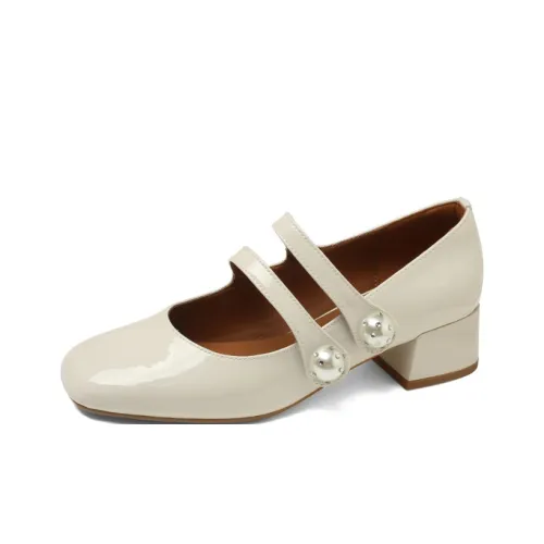 Naiyee Block Heel High Heels 4cm Women's