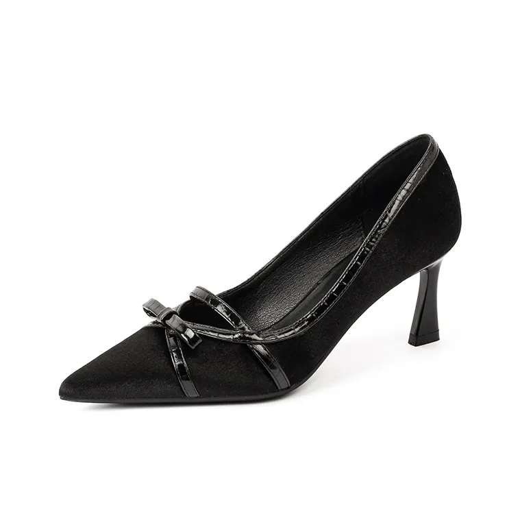 Beijiani Slim Heel High Heels 6cm Women's-4