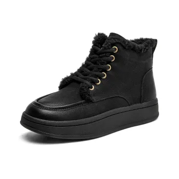 AOKANG Short Martin Boot 3.5cm Women's Black