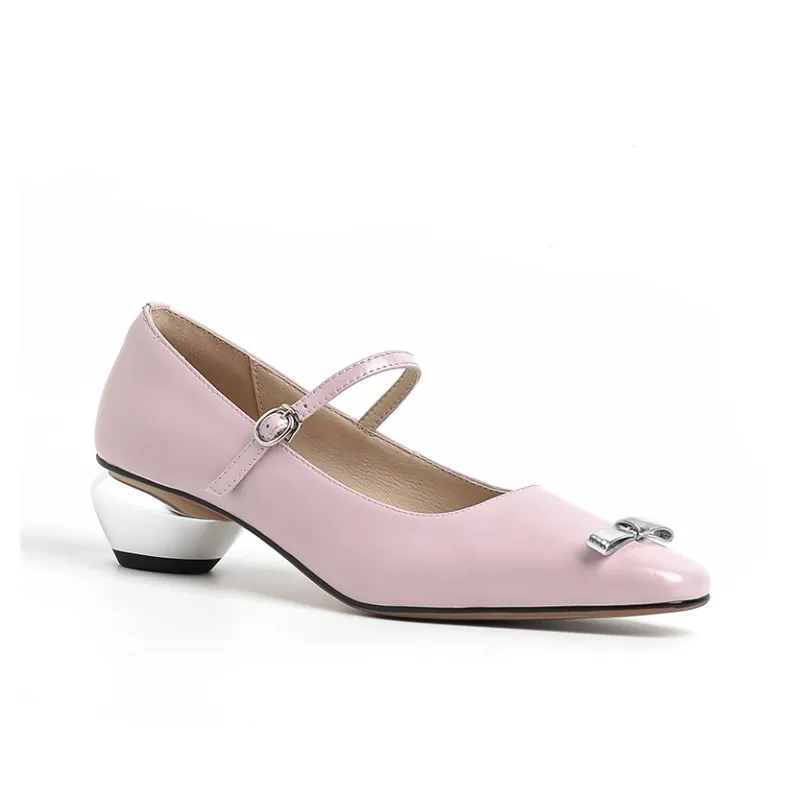 Naiyee Chunky Heel High Heels 4cm Women's-1