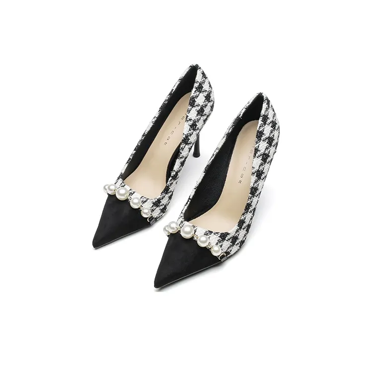Ainer cat Slim Heel High Heels 7cm Women's-2