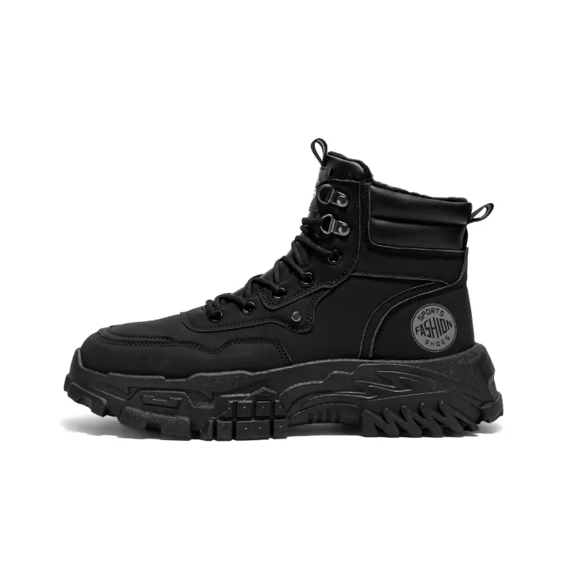CariteSport Martin Boots Men Black/Khaki-17