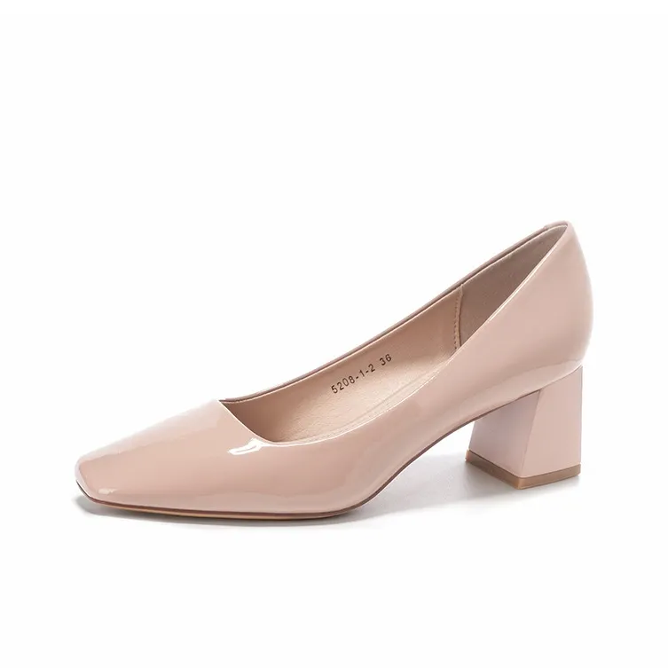 Bamiti Chunky Heel High Heels Women's-2
