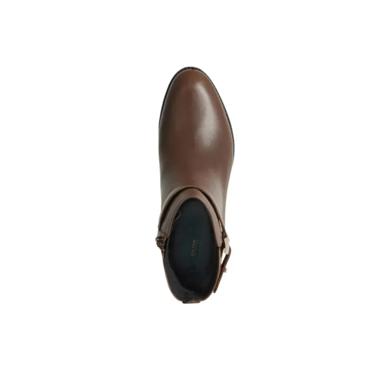 GEOX Felicity ABX Ankle Boots 3.5cm Women's Brown-4