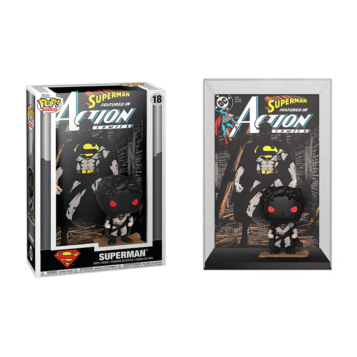 Funko Superman #644 Comic Cover Chibi Figures-1