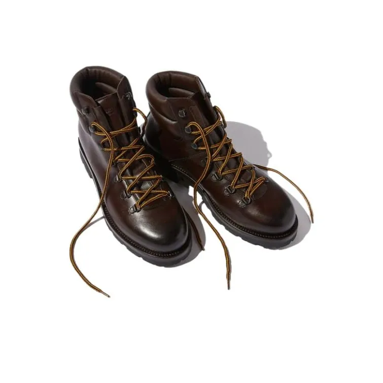 SCAROSSO Padded ankle Lace up Boots-2