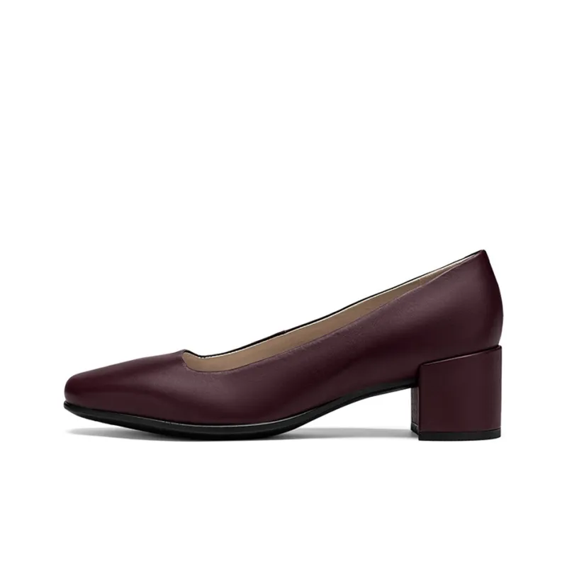 Ecco High Heels Women's Dark Burgundy-0