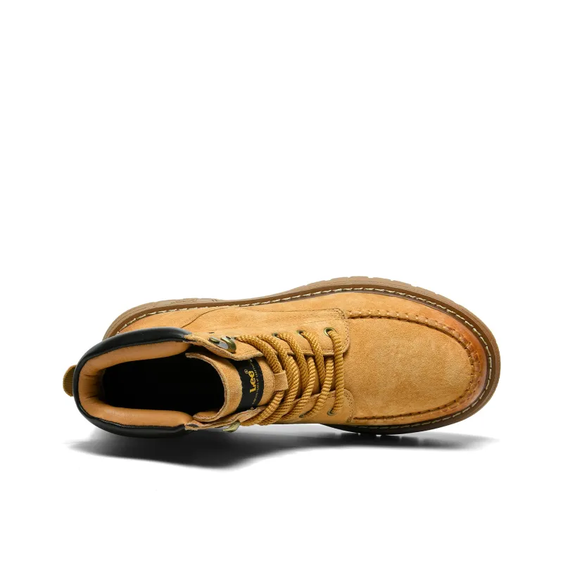 Lee Yellow Boots Vintage Trendy Martin Boot Men's-4