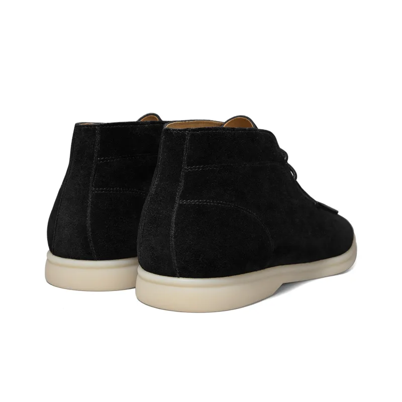 THOM WILLS British Vintage Slip on Desert Boots Ankle Boots Men's-4